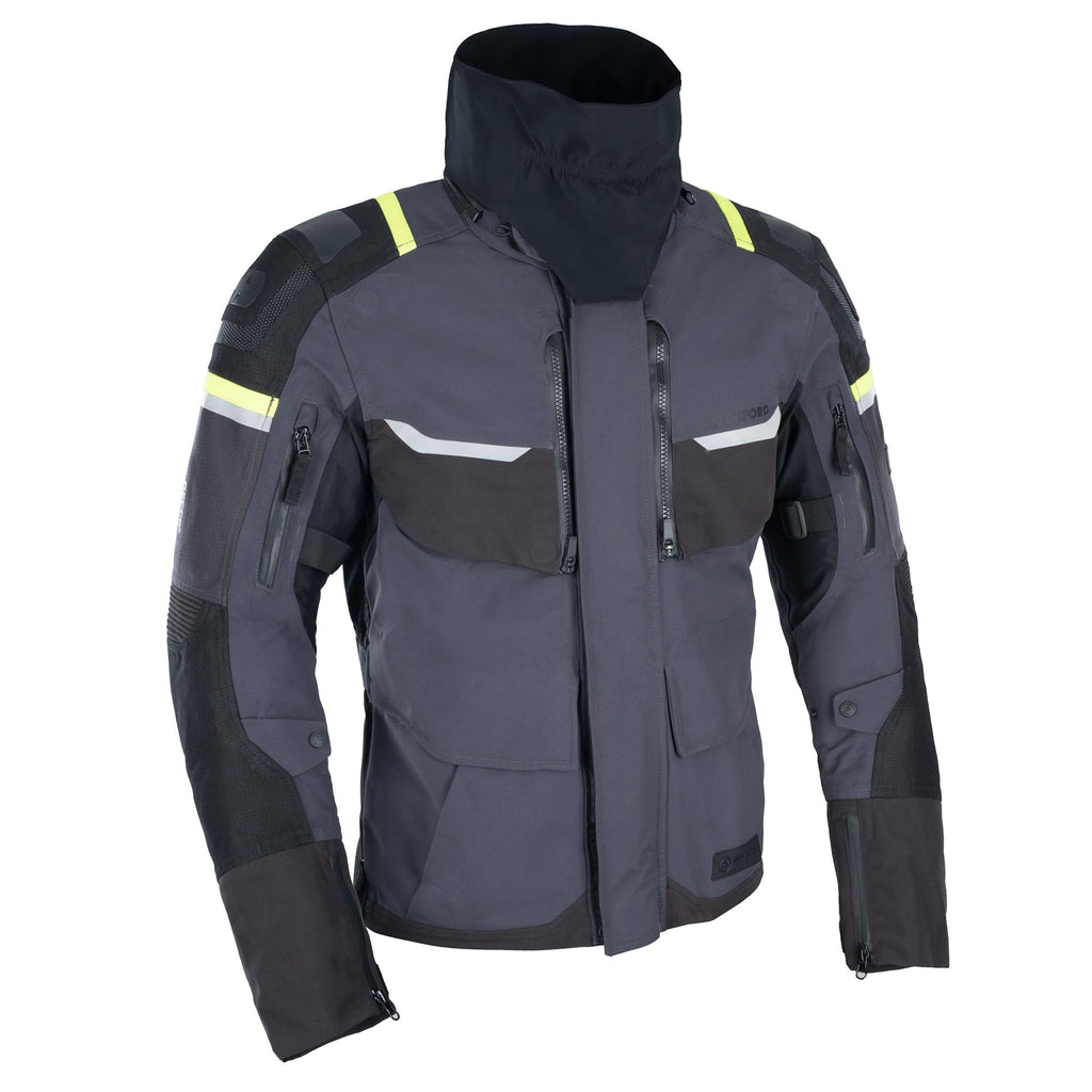 Stormland D2D MS Jacket Gry/Blk/Fluo