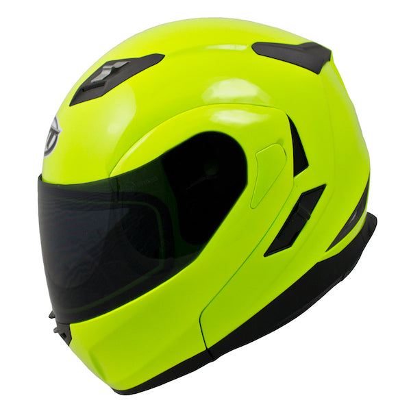 MT Flux Flip Up Helmet - Fluo - size M