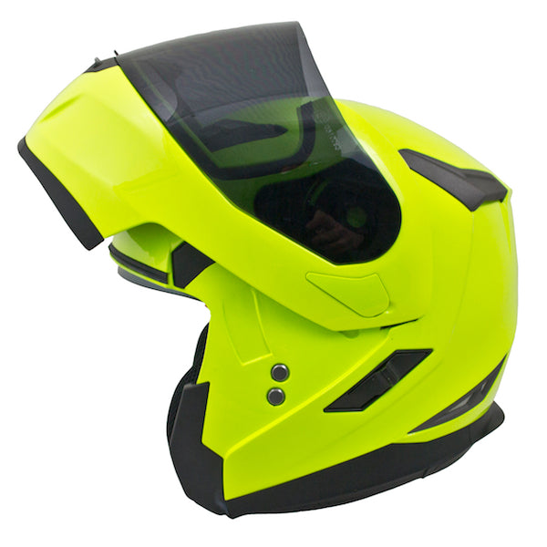 MT Flux Flip Up Helmet - Fluo - size M