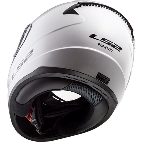 LS2 Rapid White Helmet